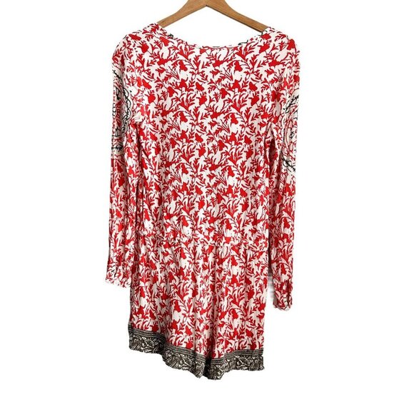 Free People Resort Romper Gardenia Combo - Boho Tribal Print - Picture 10 of 16